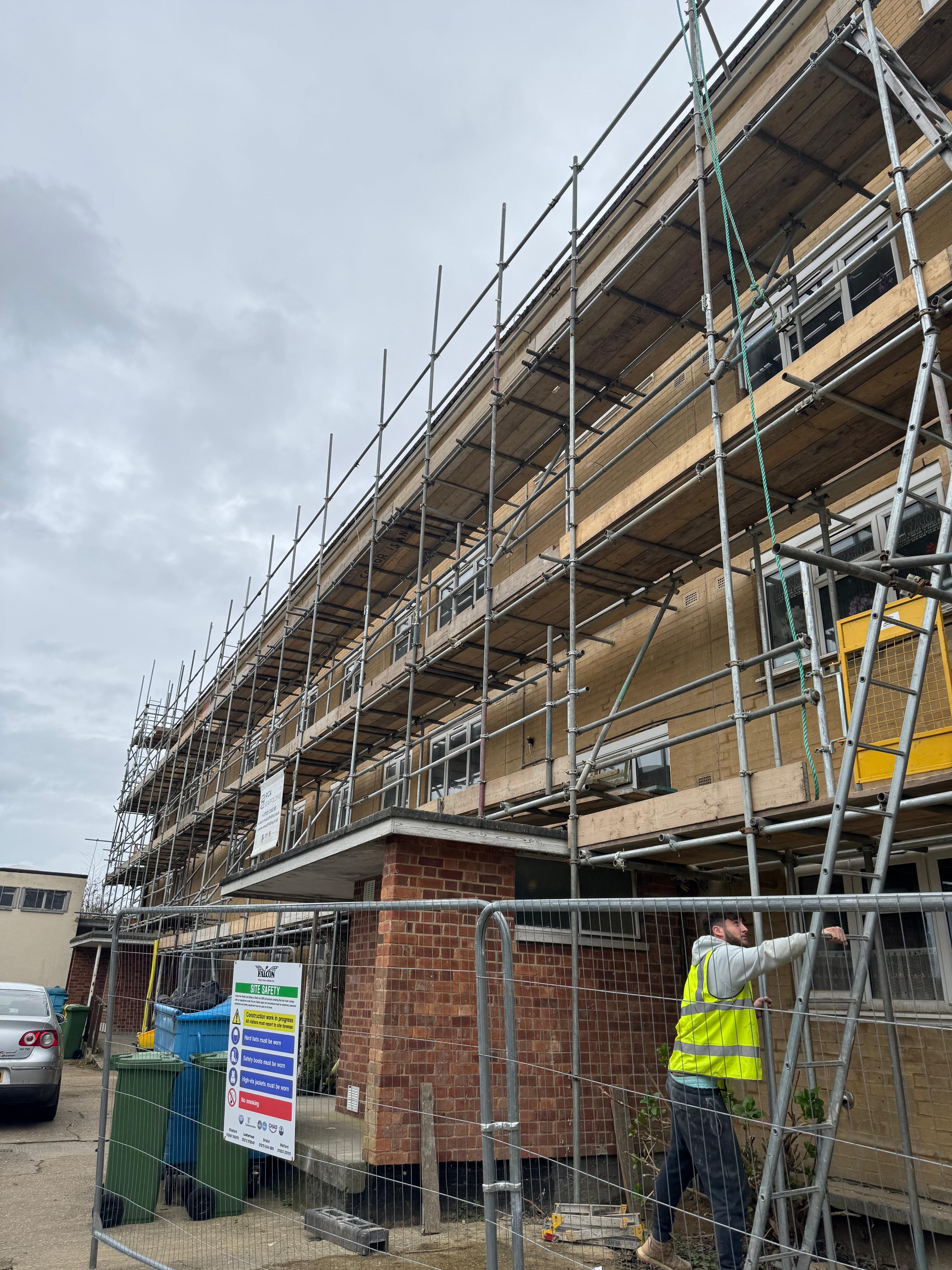 Safe Scaffolding Installation Harlow Uk.Jpg