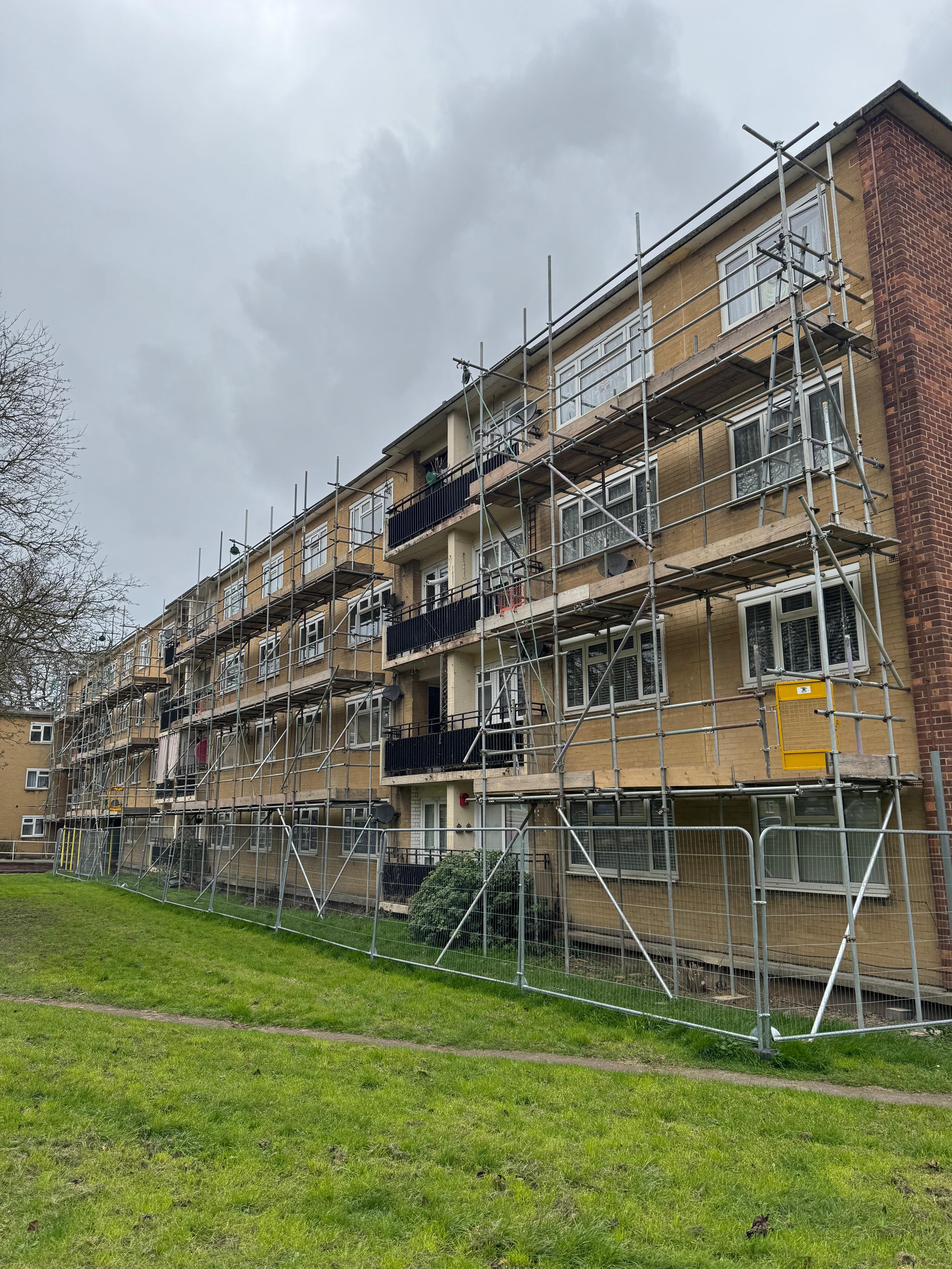 Commercial Scaffolding For Movement Joints Harlow.Jpg